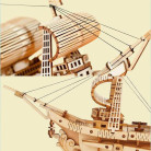 ROBOTIME 3D ДЪРВЕН ПЪЗЕЛ SAILING SHIP 118 ЧАСТИ TG305