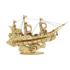 ROBOTIME 3D ДЪРВЕН ПЪЗЕЛ SAILING SHIP 118 ЧАСТИ TG305