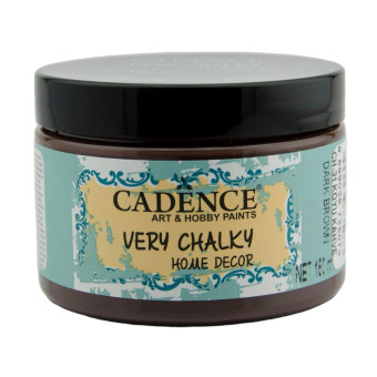 CADENCE ACRYLIC PAINT VERY CHALKY 150 ML - DARK BROWN CH-31