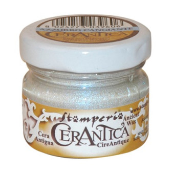 STAMPERIA CERANTICA 20 ML - WAX PASTE AZZURO CANGIANTE