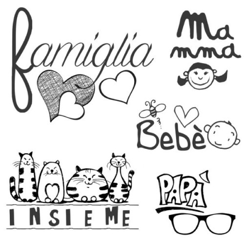 STAMPERIA HIGH DEFINITION STAMPS - RUBBER STAMPS WTKCC82