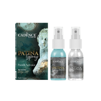 CADENCE PATINA SPRAY 50+50 ML. - DARK GREEN