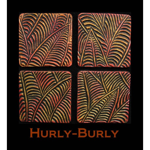 HELEN BREIL DESIGNS ГУМЕН ПЕЧАТ- HURLY - BURLY