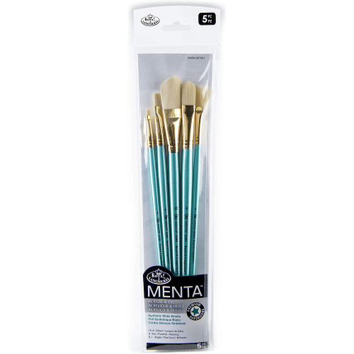 R&L MENTA ЧЕТКИ СИНТЕТИКА КОМПЛЕКТ 5 БР RMEN-SET381