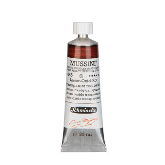 SCHMINCKE OIL PAINT 35 ML MUSSINI TRANSPARENT RED OXIDE