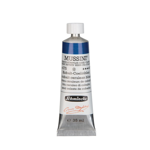 SCHMINCKE OIL PAINT 35 ML MUSSINI COBALT CERULEAN BLUE