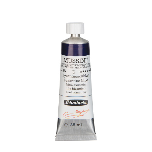 SCHMINCKE OIL PAINT 35 ML MUSSINI BYZANTINE BLUE