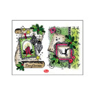 VIVA DECOR SILICONE STAMPS - SCROLL MERRY CHRISTMAS