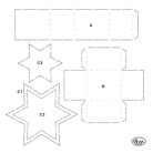 VIVA DECOR ПОДАРЪЧЕН ШАБЛОН 30 Х 30 СМ - 4008 015 00