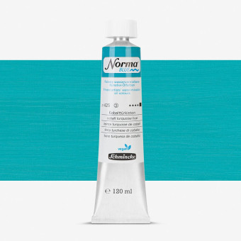 SCHMINCKE МАСЛЕНА БОЯ 120 МЛ NORMA BLUE COBALT TURQUOISE HUE