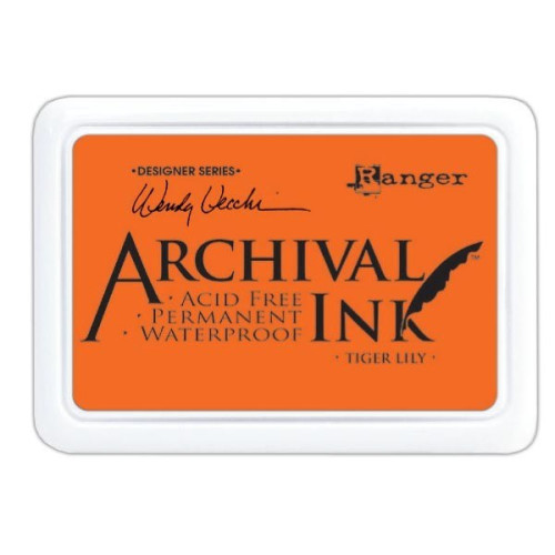 RANGER ARCHIVAL PERMANENT INK - TIGER LILY