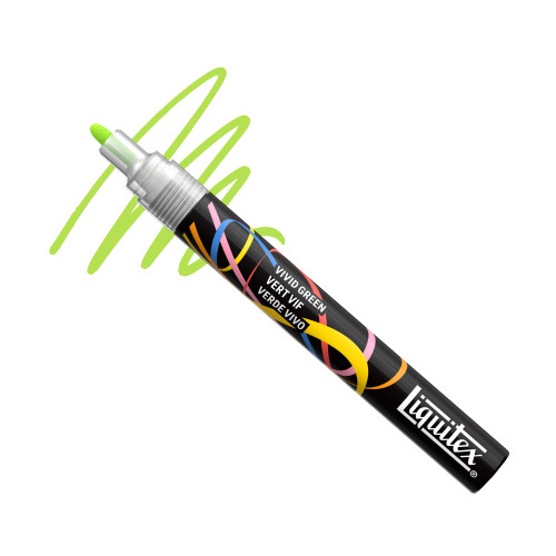 LIQUITEX АКРИЛЕН МАРКЕР 2MM - VIVID GREEN