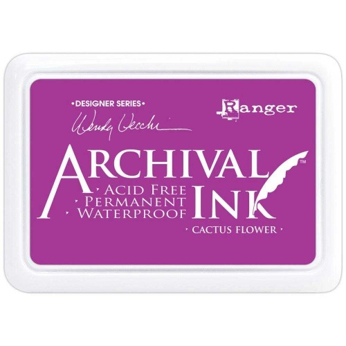 RANGER ARCHIVAL PERMANENT INK - CACTUS FLOWER