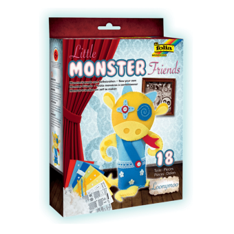 FOLIA LITTLE MONSTER FRIENDS - LOONYMOO 18 PARTS