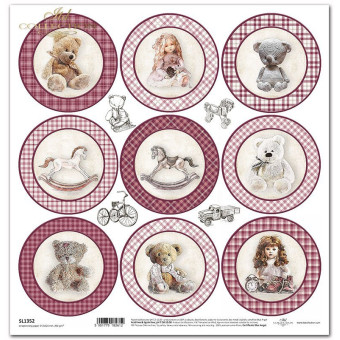 ITD COLLECTION ДИЗАЙНЕРСКИ КАРТОН 31/32 - SL1352