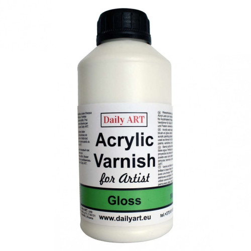 DAILY ART FINAL WATER-BASED VARNISH 500 ML - GLOSS