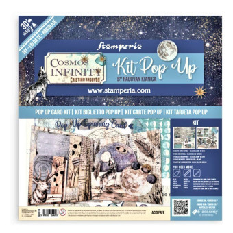 STAMPERIA POP UP KIT 3D CARD - SBPOP14