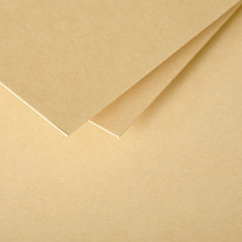 CLAIREFONTAINE PLIQUE 90/140 MM. - CARAMEL