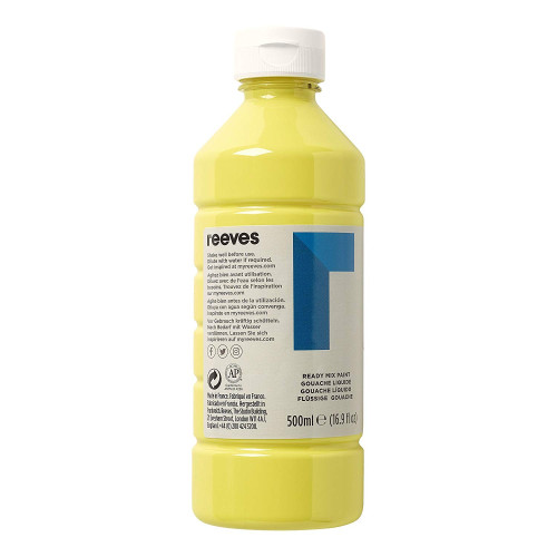 REEVES ТЕМПЕРНА БОЯ 500 МЛ. - LEMON YELLOW 4551343