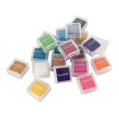 DOCRAFTS MINI PIGMENT INK PADS 20 COLORS - PMA5521101