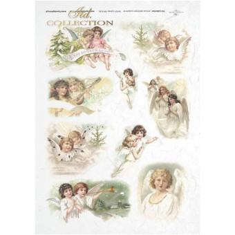 ITD COLLECTION ДЕКУПАЖНА ОРИЗОВА ХАРТИЯ А4 - R196
