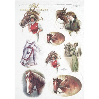 ITD COLLECTION ДЕКУПАЖНА ОРИЗОВА ХАРТИЯ А4 - R226
