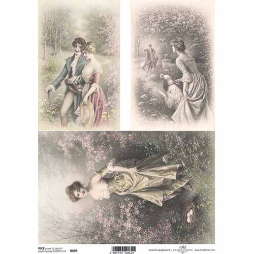 ITD COLLECTION ДЕКУПАЖНА ОРИЗОВА ХАРТИЯ А4 - R0696