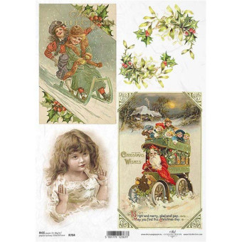 ITD COLLECTION ДЕКУПАЖНА ОРИЗОВА ХАРТИЯ А4 - R784