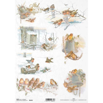 ITD COLLECTION ДЕКУПАЖНА ОРИЗОВА ХАРТИЯ А4 - R1020