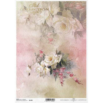 ITD COLLECTION ДЕКУПАЖНА ОРИЗОВА ХАРТИЯ А4 - R1389