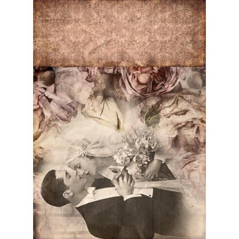 ITD COLLECTION DECOUPAGE RICE PAPER A4 - R1540