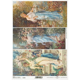 ITD COLLECTION ДЕКУПАЖНА ОРИЗОВА ХАРТИЯ А4 - R1706