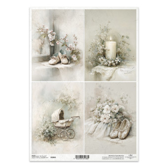 ITD COLLECTION ДЕКУПАЖНА ОРИЗОВА ХАРТИЯ А4 - R2845