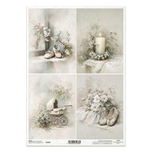 ITD COLLECTION ДЕКУПАЖНА ОРИЗОВА ХАРТИЯ А4 - R2845