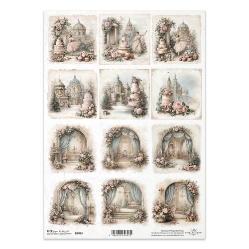 ITD COLLECTION ДЕКУПАЖНА ОРИЗОВА ХАРТИЯ А4 - R2885