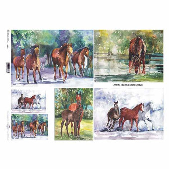 ITD COLLECTION DECOUPAGE RICE PAPER A3 - R0087L