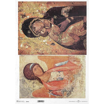 ITD COLLECTION DECOUPAGE RICE PAPER A3 - R0466L