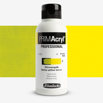 SCHMINCKE АКРИЛНА БОЯ 250 МЛ PRIMACRYL HANS YELLOW LEMON FL