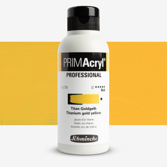 SCHMINCKE АКРИЛНА БОЯ 250 МЛ PRIMACRYL TITAN GOLD YELLOW FL