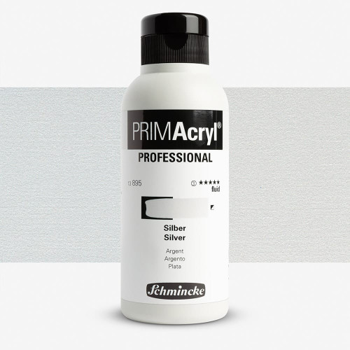SCHMINCKE АКРИЛНА БОЯ 250 МЛ PRIMACRYL SILVER FLUID