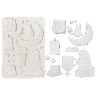STAMPERIA SECRET DIARY SILICONE MOLD KACMA605