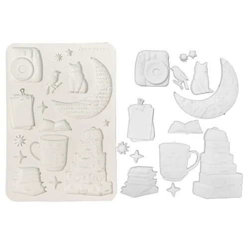 STAMPERIA SECRET DIARY SILICONE MOLD KACMA605