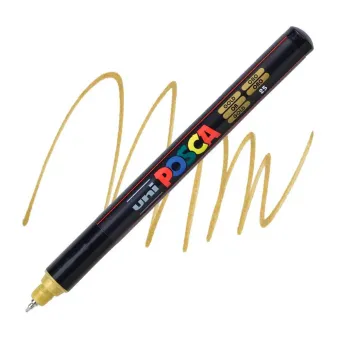 POSCA АКРИЛЕН МАРКЕР PC-1MR, 0,7 MM - GOLD
