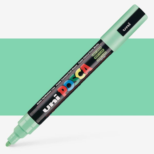 POSCA АКРИЛЕН МАРКЕР PC-5M, 1.8-2.5 MM - LIGHT GREEN