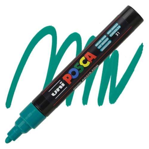 POSCA АКРИЛЕН МАРКЕР PC-5M, 1.8-2.5 MM - EMERALD GREEN