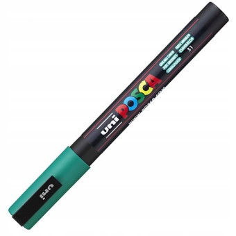 POSCA АКРИЛЕН МАРКЕР PC-3M, 0.9-1.3 MM - EMERALD GREEN