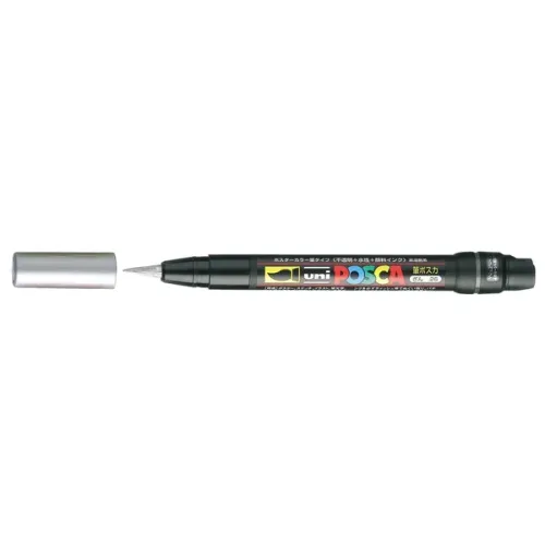 POSCA АКРИЛЕН МАРКЕР PCF-350 BRUSH - SILVER