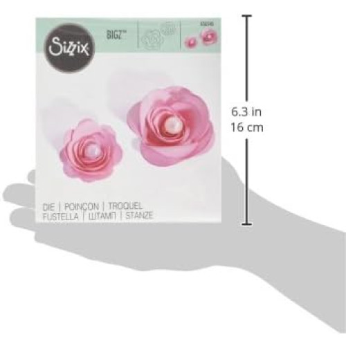 SIZZIX ЩАНЦИ ЗА ИЗРЯЗВАНЕ - FLOWERS, 3-D