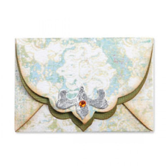 SIZZIX BIGZ ЩАНЦИ ЗА ИЗРЯЗВАНЕ - ENVELOPE W/ORNATE FLAP