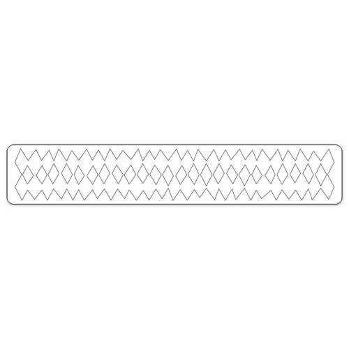 SIZZIX STRIP DIES FOR CUTTING - HARLEQUIN BORDER